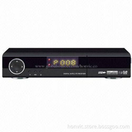 DVB-T2 Receiver with One USB2.0 and HDMI, MPEG-4/H.264 DVB-T2, 75 Ohms Input Impedance